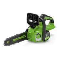 Пила цепная Greenworks GD24CS30K4 (24V с АКБ и ЗУ)1