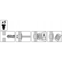 Пистолет для заклепок YATO YT-36093