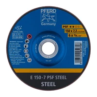 Круг шлифовальный Pferd E 150 - 7 PSF STEEL1