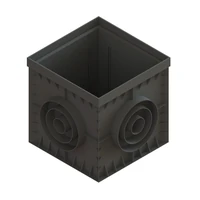 Дождесборник Standartpark 8370-Ч ДП-30.30  пластиковый черный 5