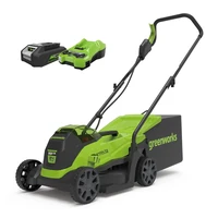 Газонокосилка аккумуляторная Greenworks GD24LM33K21