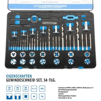 Набор метчиков и плашек GSR 83338002