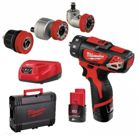 Дрель Milwaukee M12 BDDXKIT-202C (4933447836)