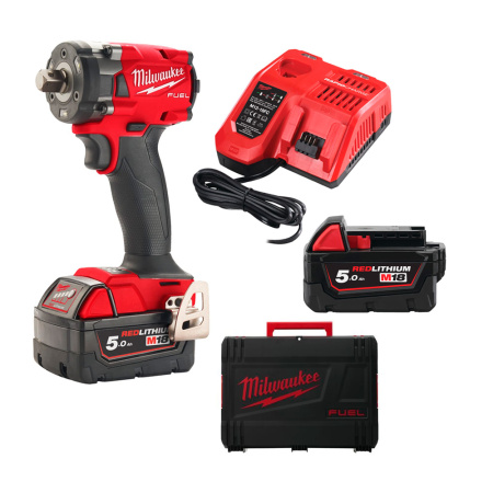 Гайковерт Milwaukee M18 FIW2P12-502X FUEL (Li-Ion 5 Ач) (4933478447)