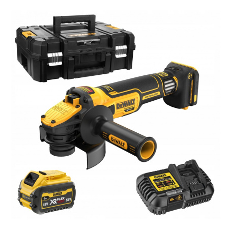 Углошлифовальная машина DeWALT DCG409VST1-QW